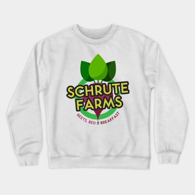 Schrute Farms - Dwight - The Office Crewneck Sweatshirt by igdprints